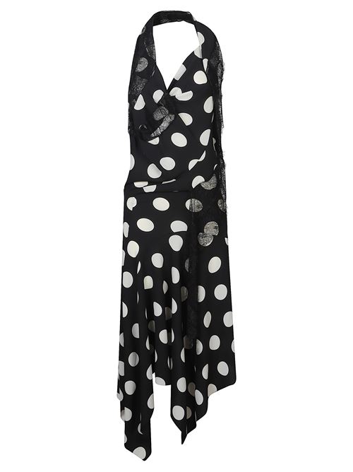 Polka dot midi dress JUNYA WATANABE | JQO0150511